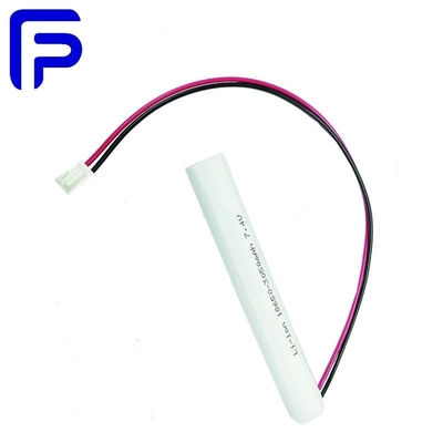 2S1P 7.4V 18650 Lithium Ion Battery Pack 3050mAh White For Electronic Equipment