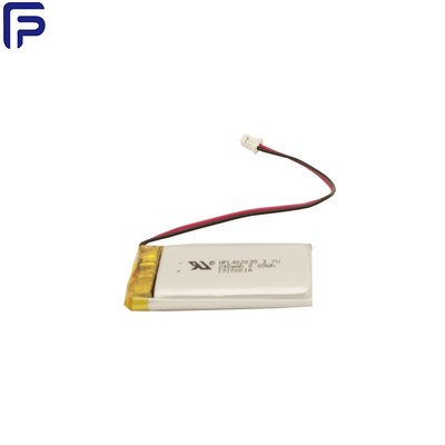 Bluetooth 3.7 V Rechargeable Lithium Polymer Battery 260mAh For Medical Device ODM