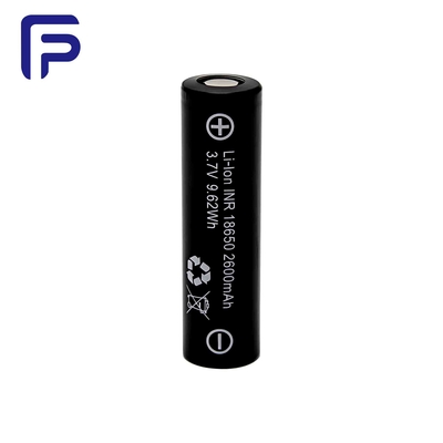 2600mAh Lithium Ion Battery Cells Rechargeable 3.7 Volt PVC Material