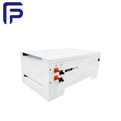 รากสีขาว LiFePO4 แบตเตอรี่เก็บพลังงาน สามารถชาร์จใหม่ได้ 48V 150AH 7200WH