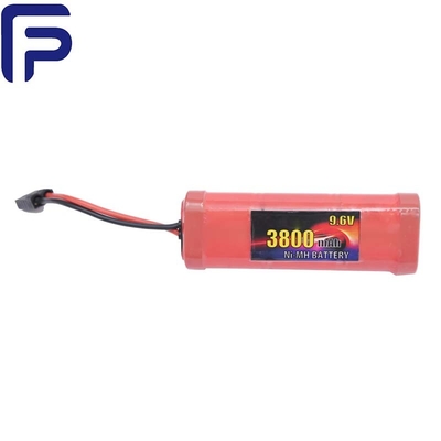 3800mAh แบตเตอรี่ Ni Mh แบบรีชาร์จ 9.6 โวลต์ 680mA พร้อม PCB 500 รอบชีวิต